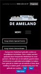 Mobile Screenshot of deameland.nl